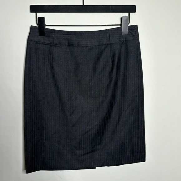 J Crew Pinstripes Pencil Skirt - Picture 1 of 5